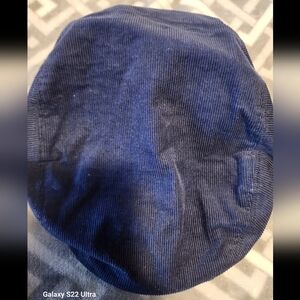 Boy's Navy Corduroy Hat